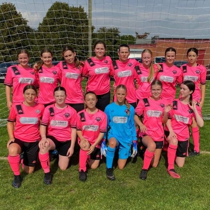 Rainford Ladies Athletic U15s team photo