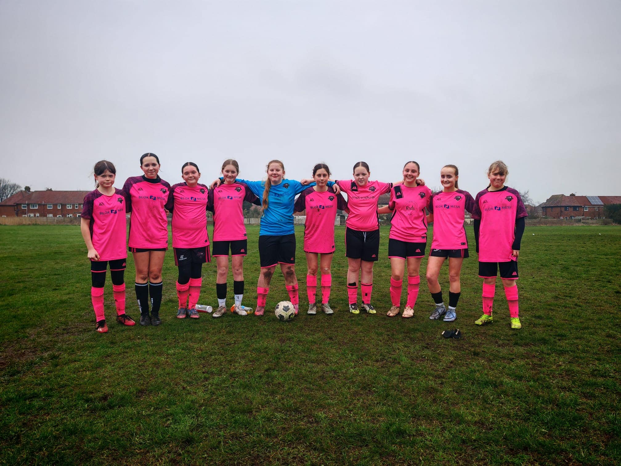 Under 13s Barca Rainford Girls Football