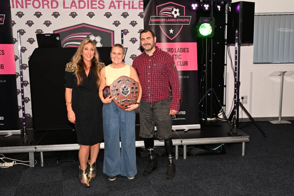 Charlie Eke, Louise Austin & Andy Reid MBE